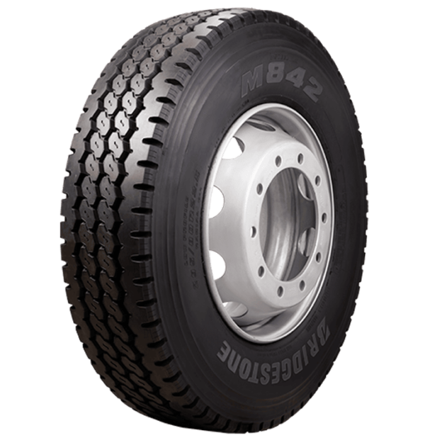 Llantas Bridgestone 295/80 R22.5 M842: Máxima tracción y resistencia en terrenos mixtos
